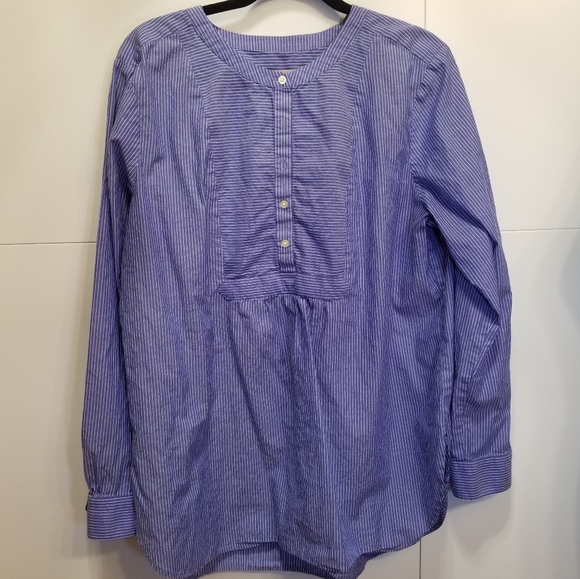 LOFT Tops - LOFT Striped Tunic